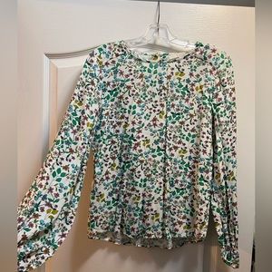 LOFT Floral Blouse - XSMALL